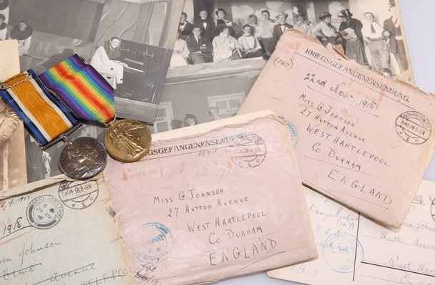 Soldier's wartime love letters
