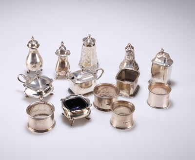Lot 220 - A GROUP OF SILVER