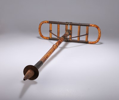 Lot 52 - A LATE VICTORIAN BAMBOO SHOOTING STICK