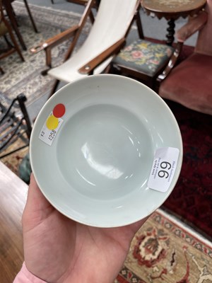 Lot 134 - A CHINESE YELLOW-GROUND BOWL