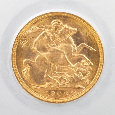 Lot 21 - EDWARD VII (1841-1910), SOVEREIGN