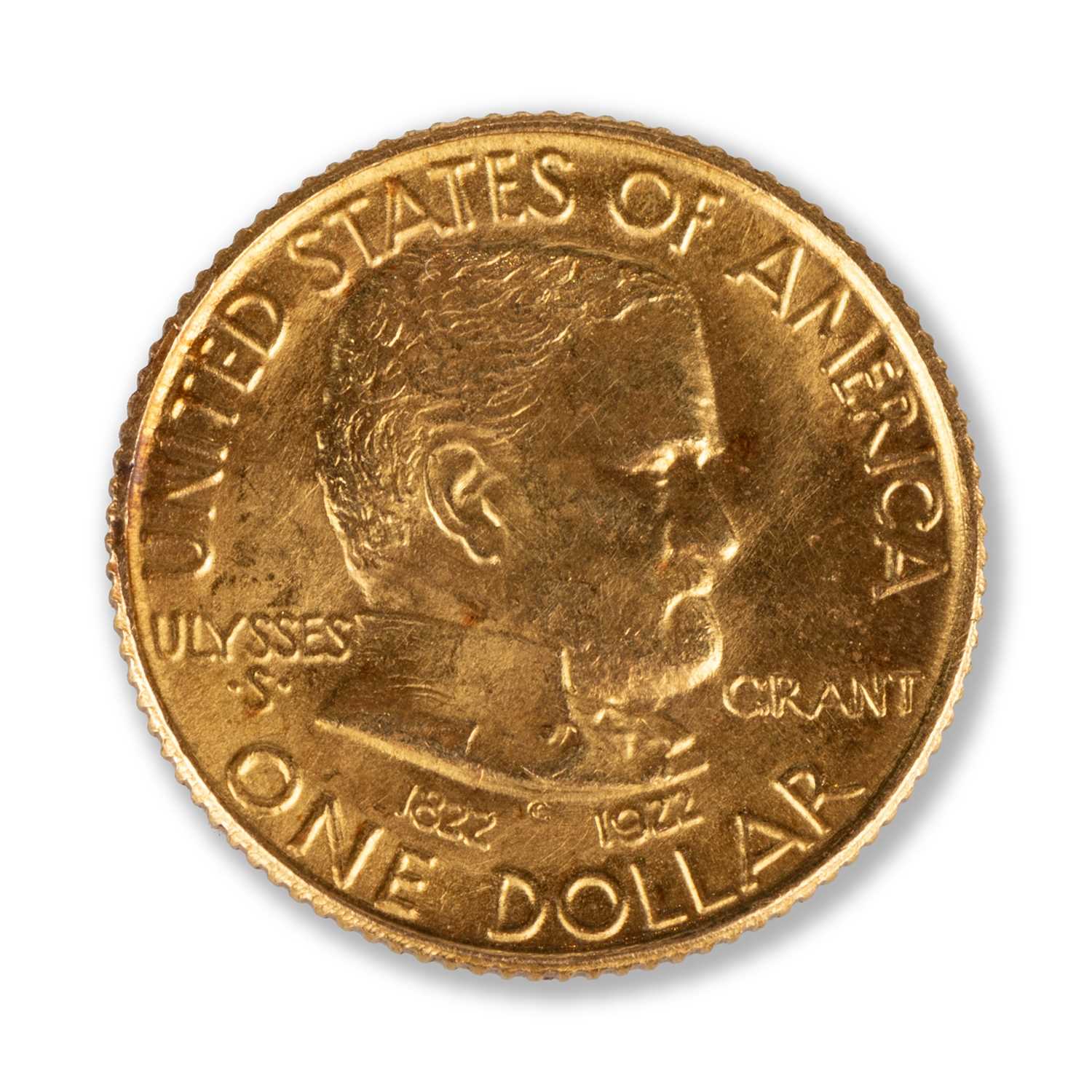 Lot 22 - A 1922 GRANT GOLD DOLLAR