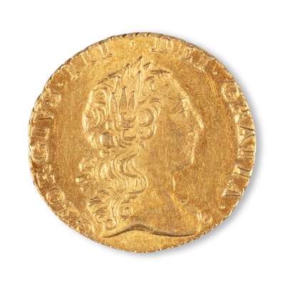 Lot 23 - A GEORGE III GOLD QUARTER GUINEA