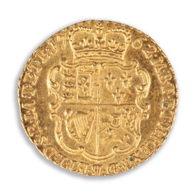 Lot 23 - A GEORGE III GOLD QUARTER GUINEA
