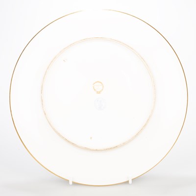 Lot 59 - A SEVRES PLATE, DATED 1838