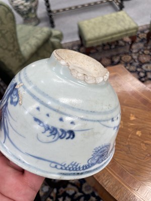 Lot 105 - AN EARLY CHINESE BLUE AND WHITE MINYAO BOWL, XUANDE/ZHENGTONG (1426-1449)