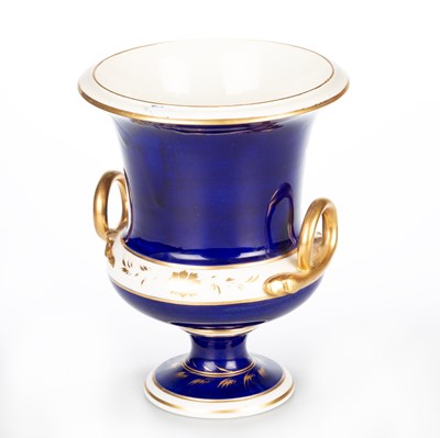Lot 64 - A BLOOR DERBY SCENE VASE, CIRCA 1820