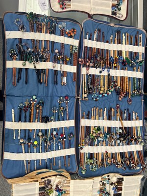 Lot 24 - A LARGE COLLECTION OF APPROXIMATELY 350 LACE BOBBINS