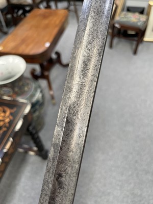 Lot 10 - A RARE 1847 PATTERN LIGHT CAVALRY SWORD OF THE 17TH LANCERS
