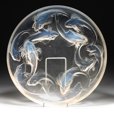 Lot 45 - RENÉ LALIQUE (FRENCH, 1860-1945), A 'MARTIGUES' BOWL, DESIGNED 1920