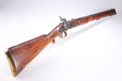 Lot 2 - A PERCUSSION CAVALRY CARBINE