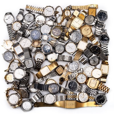 Lot 566 - A COLLECTION OF SEIKO WATCHES