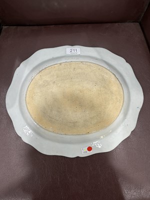 Lot 141 - A CHINESE FAMILLE ROSE MEAT DISH, QIANLONG PERIOD, CIRCA 1760