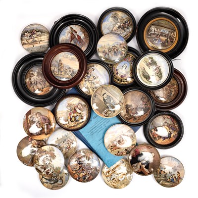 Lot 64 - A COLLECTION OF POT LIDS