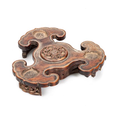 Lot 217 - A LARGE CHINESE BRONZE TRIPOD CENSER