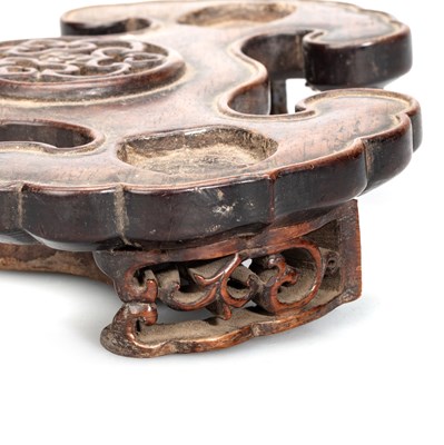 Lot 217 - A LARGE CHINESE BRONZE TRIPOD CENSER
