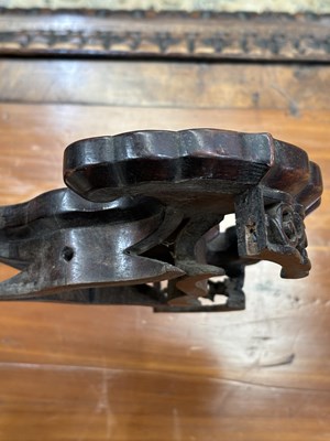 Lot 217 - A LARGE CHINESE BRONZE TRIPOD CENSER