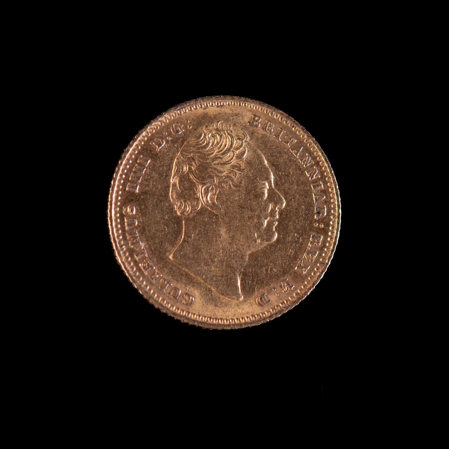 Lot 16 - WILLIAM IV (1830-1837), HALF SOVEREIGN