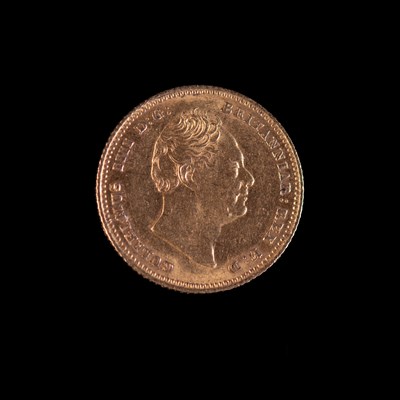 Lot 16 - WILLIAM IV (1830-1837), HALF SOVEREIGN