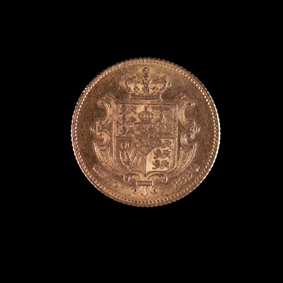 Lot 16 - WILLIAM IV (1830-1837), HALF SOVEREIGN