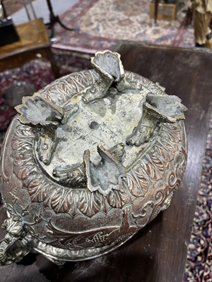 Lot 252 - A 19TH CENTURY CONTINENTAL WINE COOLER, PROBABLY DUTCH