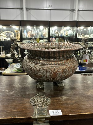 Lot 252 - A 19TH CENTURY CONTINENTAL WINE COOLER, PROBABLY DUTCH