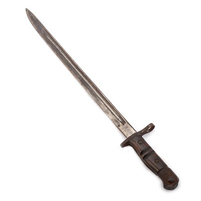 Lot 10 - A WW1 P13 BAYONET WITH A 'VIGILANT' PERISCOPE TRENCH MIRROR