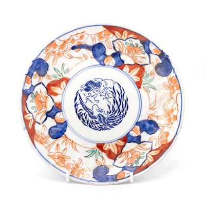 Lot 165 - A JAPANESE IMARI DISH, EARLY 20TH CENTURY