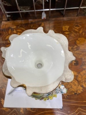 Lot 45 - A MINTON PORCELAIN GARNITURE, CIRCA 1830