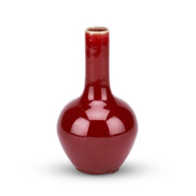 Lot 148 - A CHINESE SANG-DE-BOEUF VASE