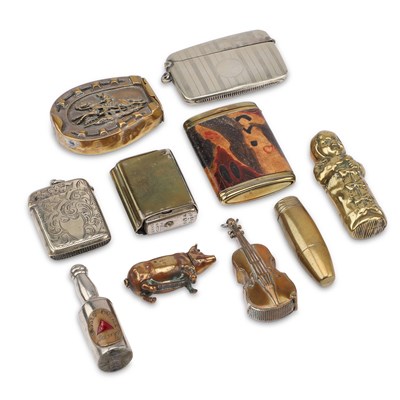 Lot 7 - A GROUP OF VESTA CASES