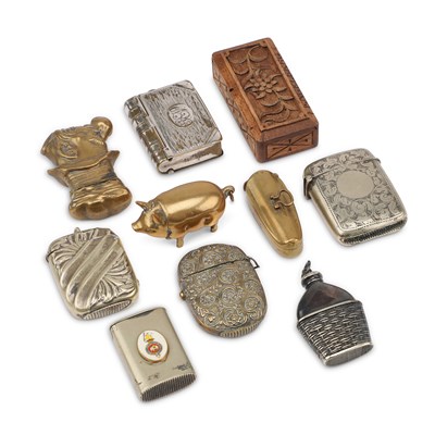 Lot 6 - A GROUP OF VESTA CASES