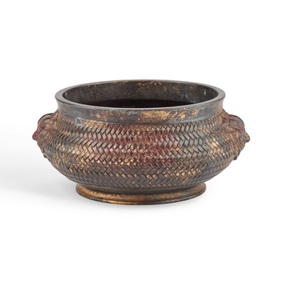 Lot 141 - A CHINESE BRONZE CENSER
