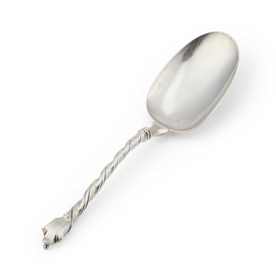 Lot 231 - AN 18TH CENTURY ITALIAN SILVER SPOON