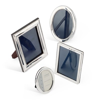 Lot 303 - FOUR SILVER PHOTOGRAPH FRAMES