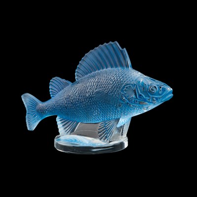 Lot 25 - RENÉ LALIQUE (FRENCH, 1860-1945), A 'PERCHE' CAR MASCOT, DESIGNED 1929