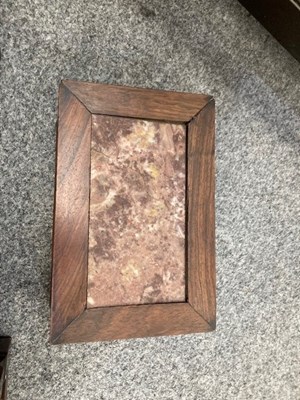 Lot 763 - THREE CHINESE HARDWOOD STANDS