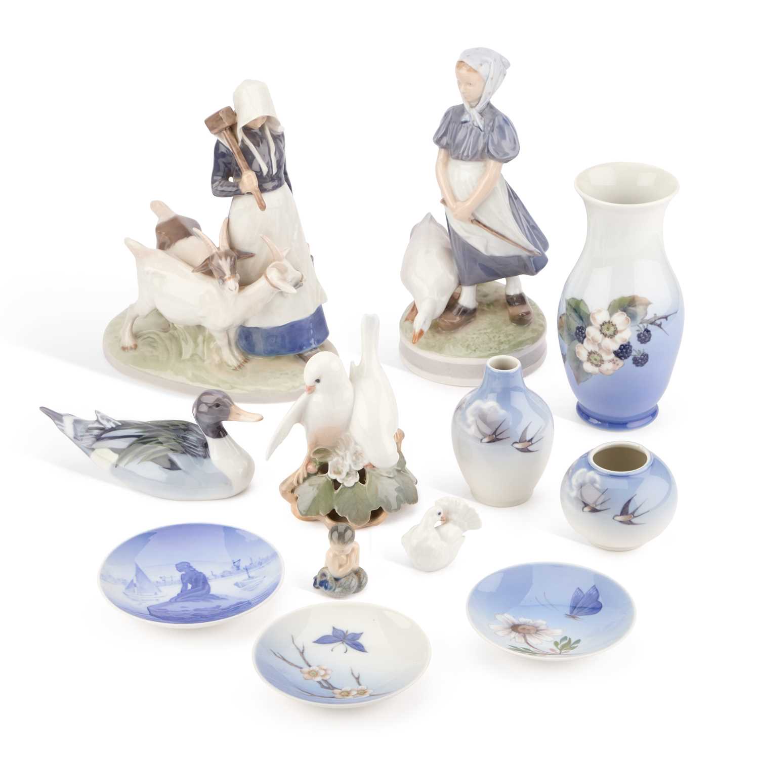Lot 43 - A COLLECTION OF ROYAL COPENHAGEN