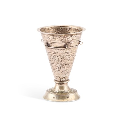Lot 240 - A SILVER BEAKER, 18TH CENTURY, POSSIBLY NORWEGIAN