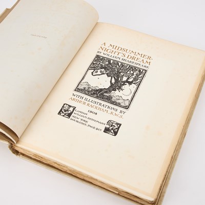 Lot 2 - RACKHAM (ARTHUR, ILLUSTRATOR), A MIDSUMMER NIGHT'S DREAM