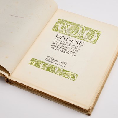 Lot 4 - RACKHAM (ARTHUR, ILLUSTRATOR), UNDINE