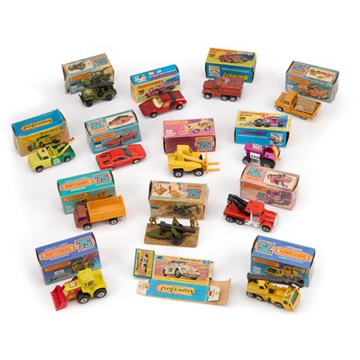 Lot 771 - A COLLECTION OF THIRTEEN MATCHBOX SUPERFAST MODEL VEHICLES