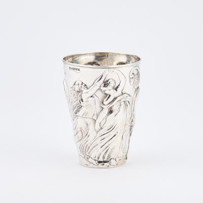 Lot 171 - A GERMAN SILVER BEAKER
