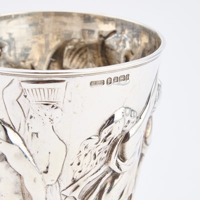 Lot 171 - A GERMAN SILVER BEAKER