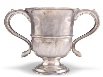 Lot 1113 - A GEORGE II SILVER LOVING CUP