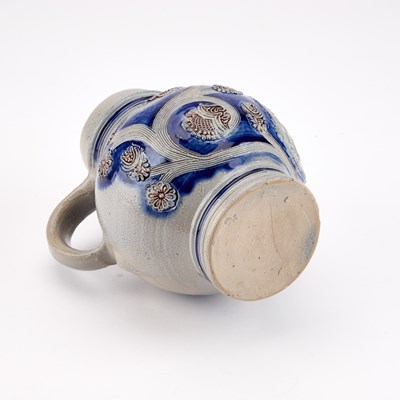 Lot 22 - A WESTERWALD STONEWARE JUG