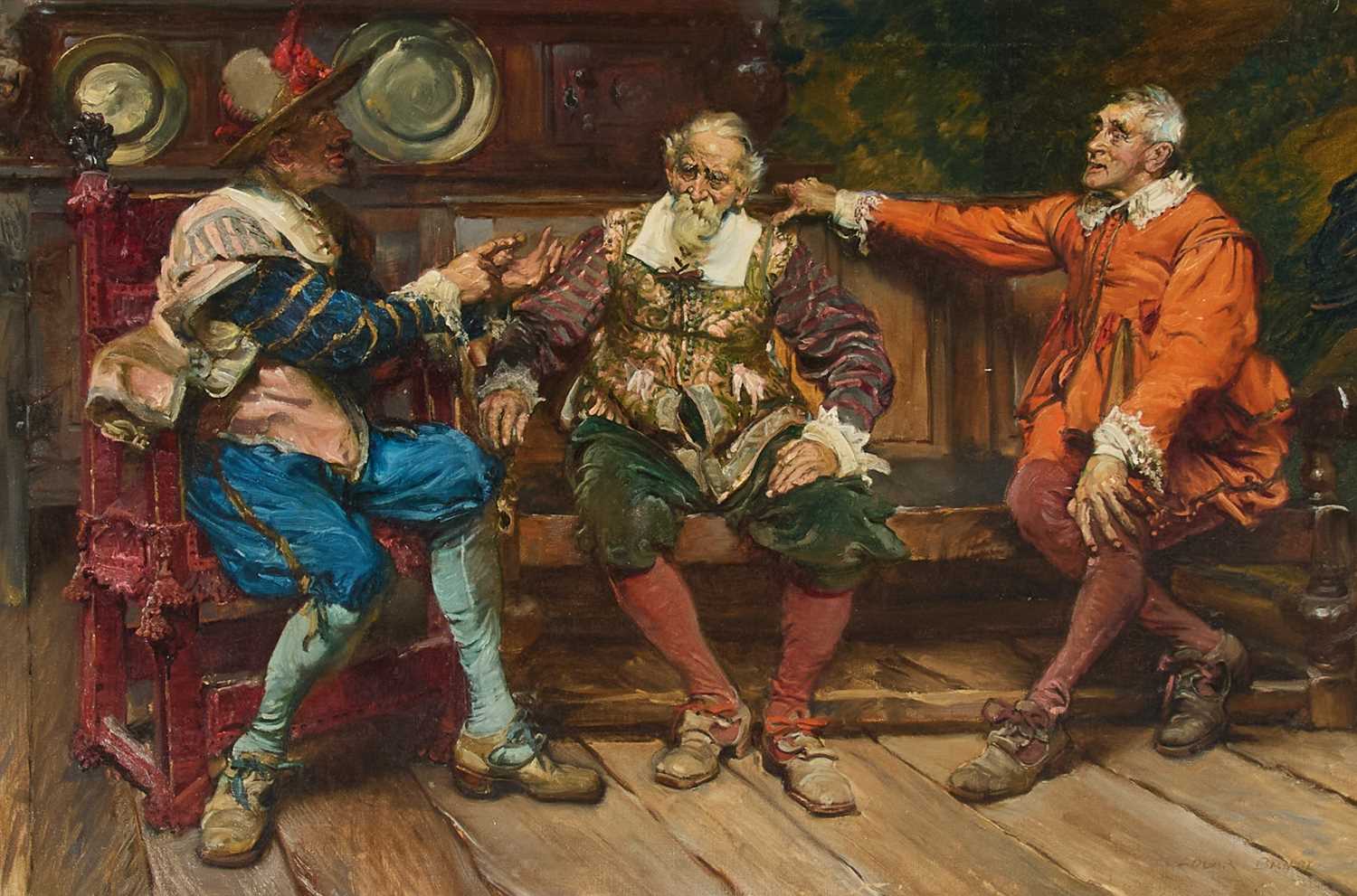 Lot 828 - EDGAR BUNDY ARA (1862-1922)