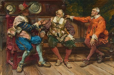 Lot 828 - EDGAR BUNDY ARA (1862-1922)