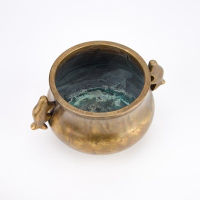 Lot 97 - A CHINESE BRONZE CENSER