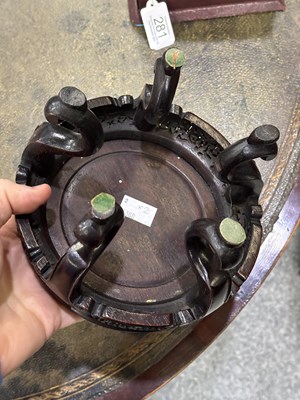 Lot 97 - A CHINESE BRONZE CENSER